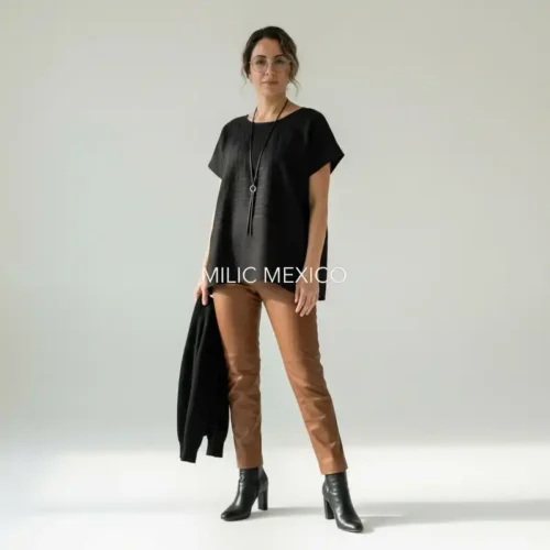 Blusa Cadenilla Ivana negro - XG