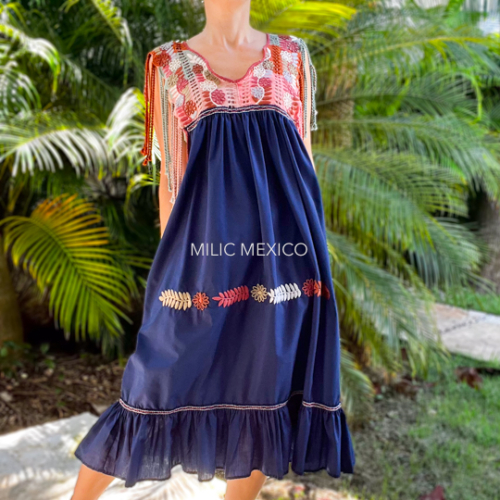 Vestido Sofía azul - CH