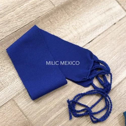 Faja de telar azul marino