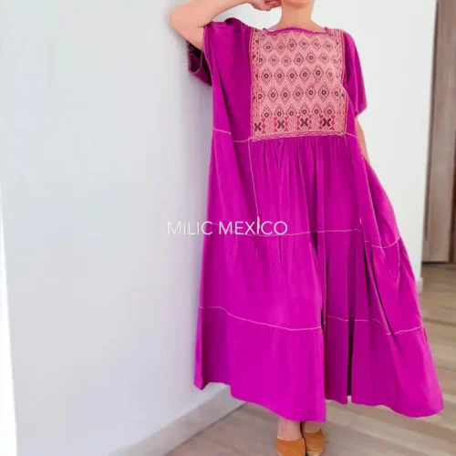 Vestido Paloma bugambilia - XXG