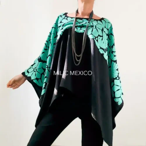 Capa Jalapa negro/jade - Unitalla