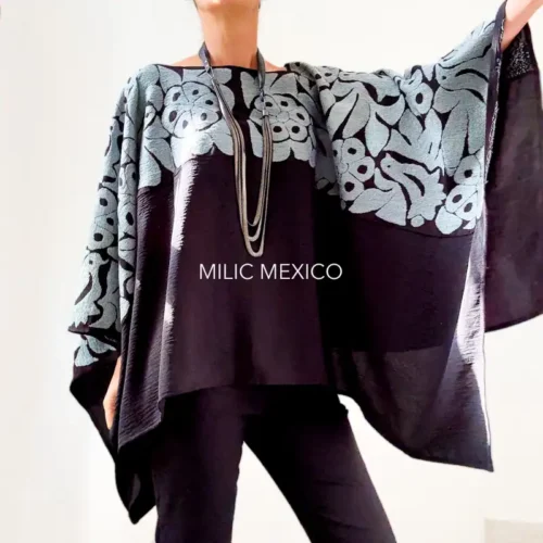 Capa Jalapa negro/gris - Unitalla