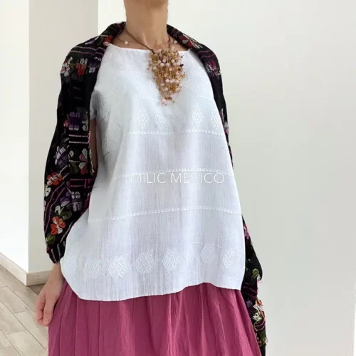 Blusa Carranza blanco - G