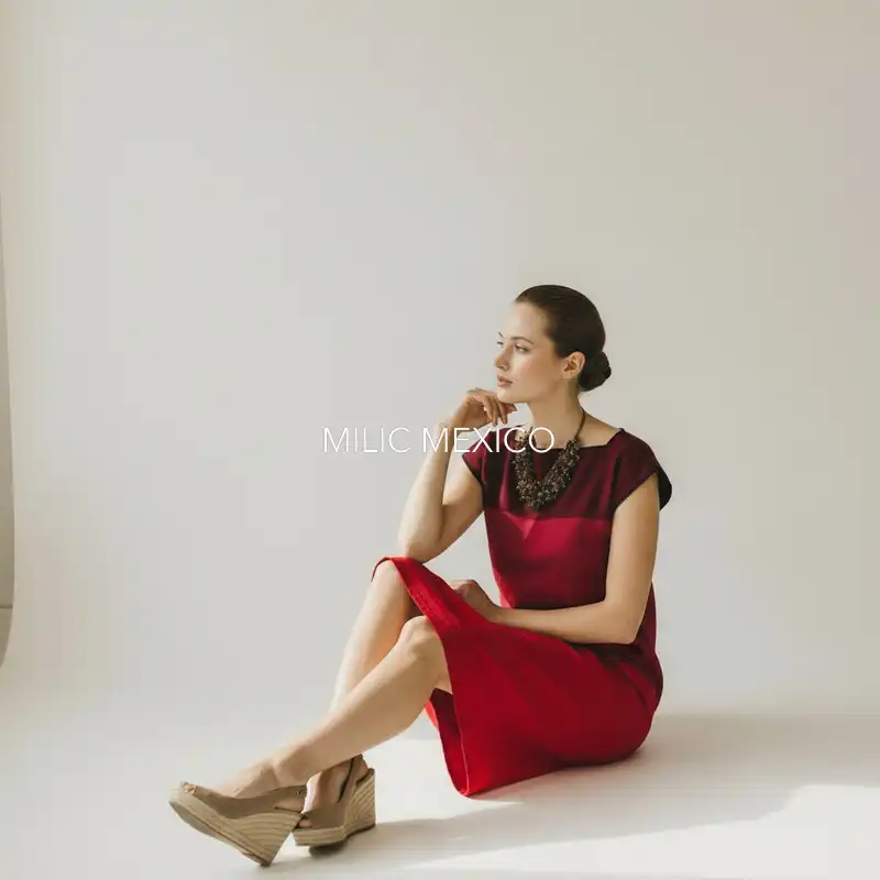 Huipil Cuadro rojo -Ch/G/XXG - Imagen 2