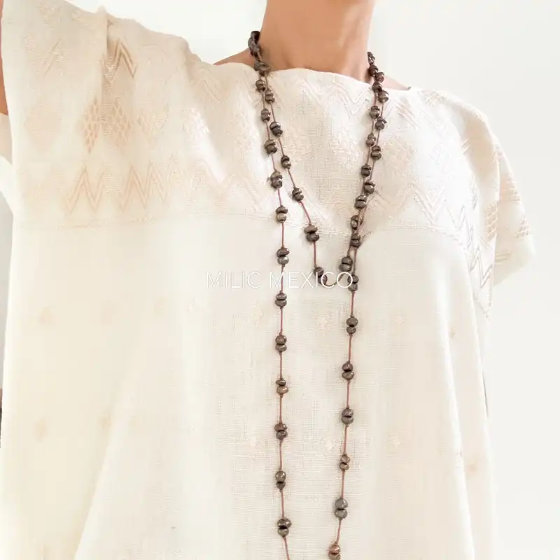 Blusa Carranza crudo - XG - Imagen 5