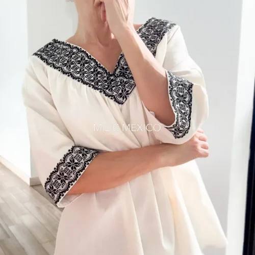 Blusa Pahuatlán blanco - XG