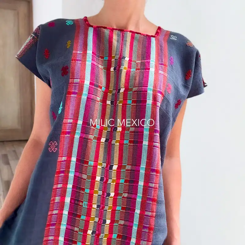 Blusa Clara azul/multicolor - M