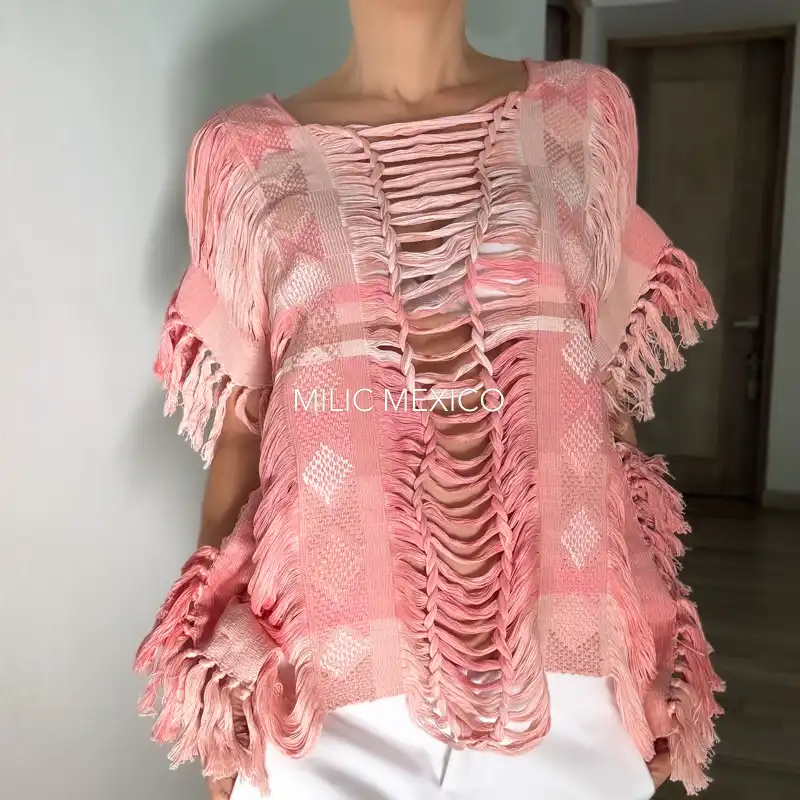 Capa Zinancantán palo de rosas - Unitalla - Imagen 6