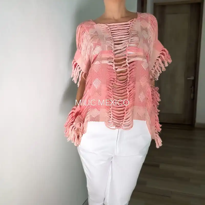 Capa Zinancantán palo de rosas - Unitalla - Imagen 4