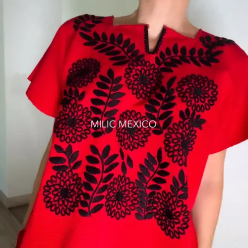 Blusa Rococó rojo - XXG