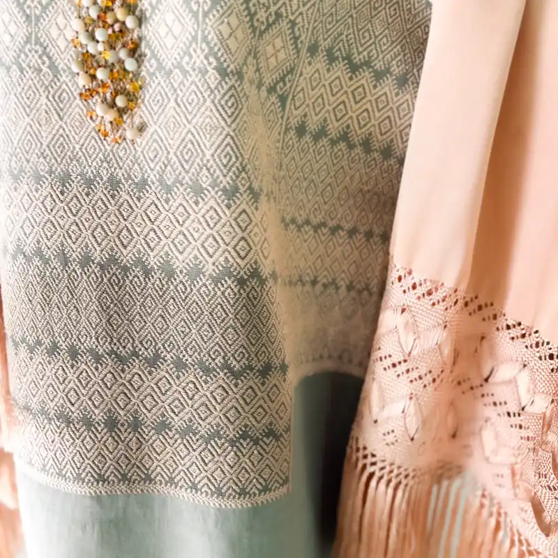 Huipil San Andrés verde seco - G - Imagen 2