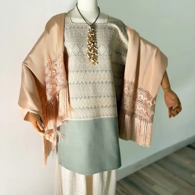 Huipil San Andrés verde seco - G