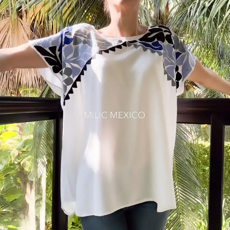 Blusón Jalapa blanco - XXG - Imagen 3