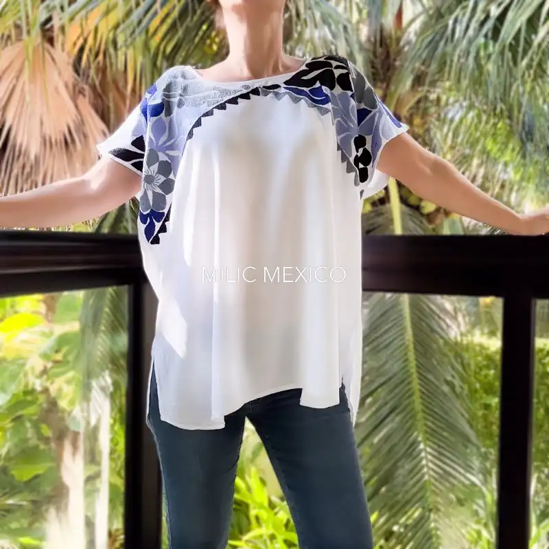 Blusón Jalapa blanco - XXG