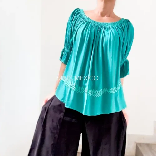 Blusa Lety jade - G