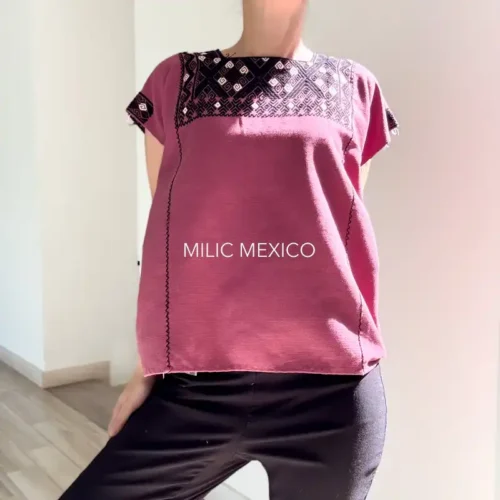 Blusa San Andrés rosa - M