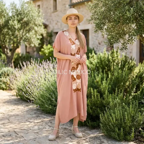 Túnica Jalapa de Díaz beige - 3XG