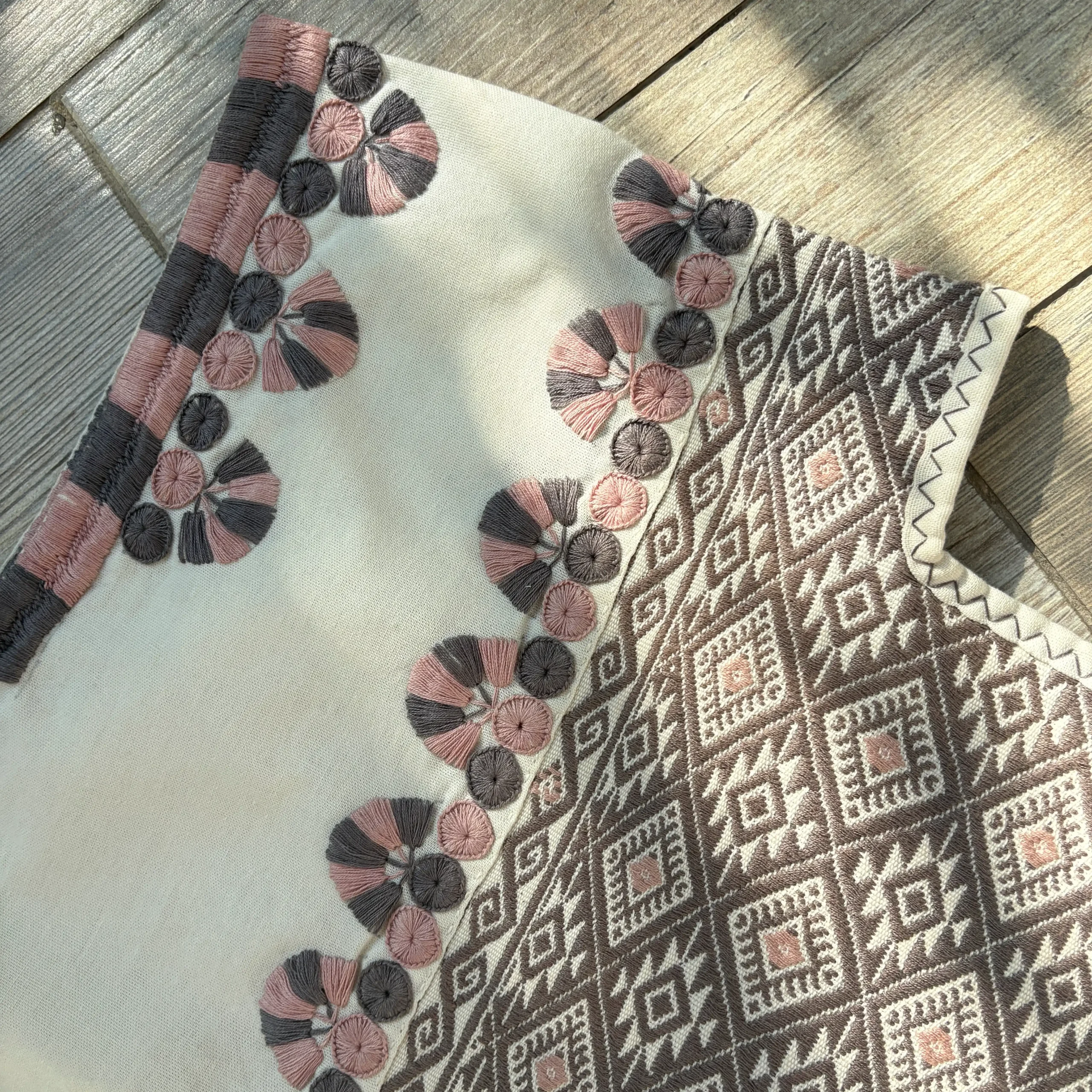 Huipil Sofía blanco - XG - Imagen 5