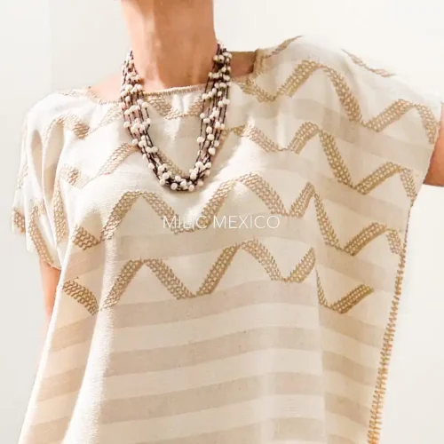 Huipil Agustina hueso - XG