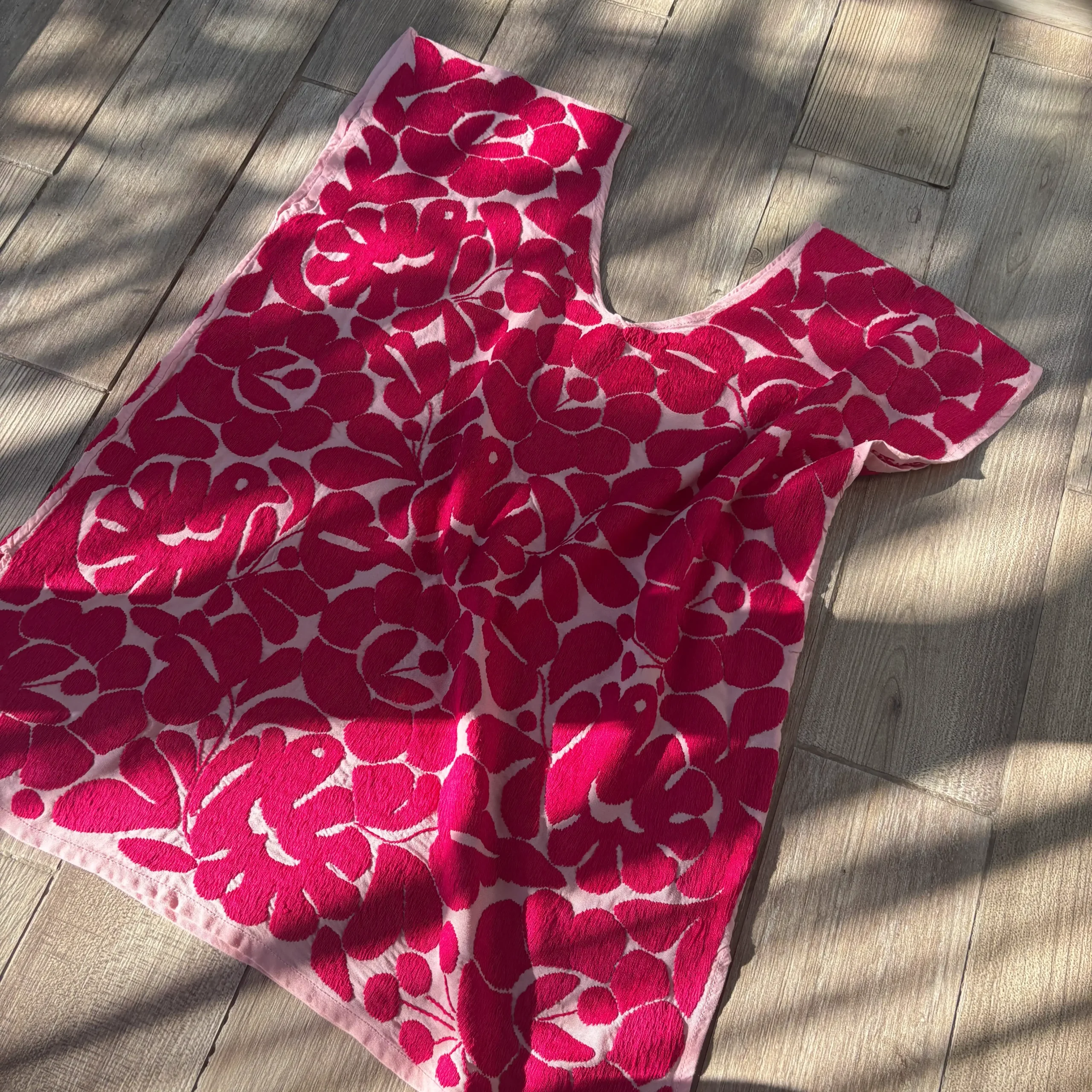 Blusa Jalapa de Díaz rosa - M - Imagen 4