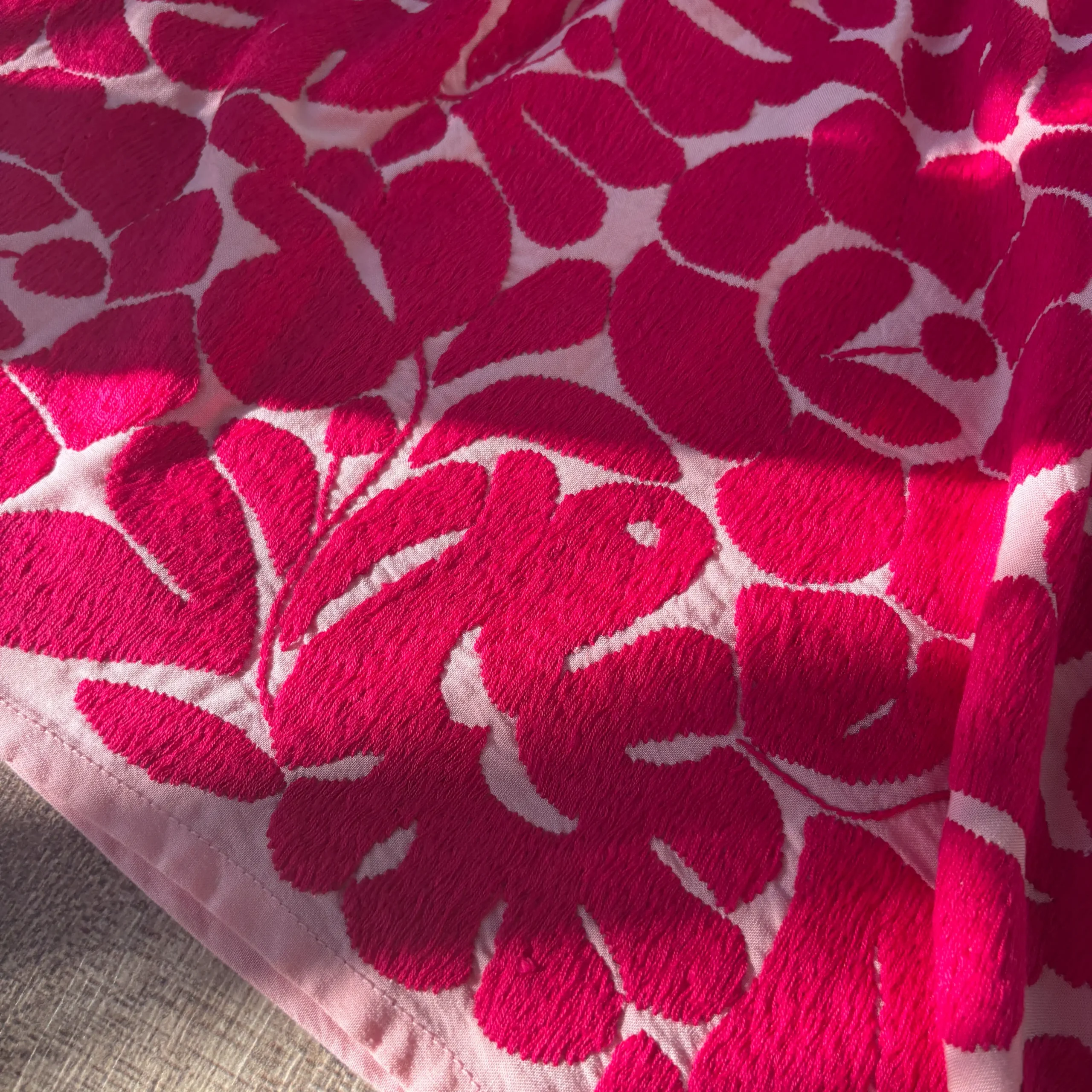 Blusa Jalapa de Díaz rosa - M - Imagen 5