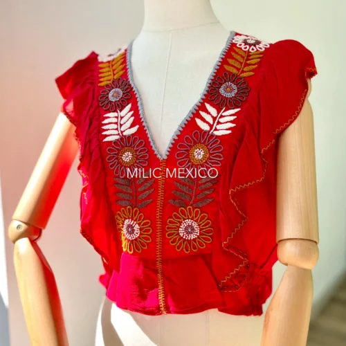 Blusas Leda rojo - M