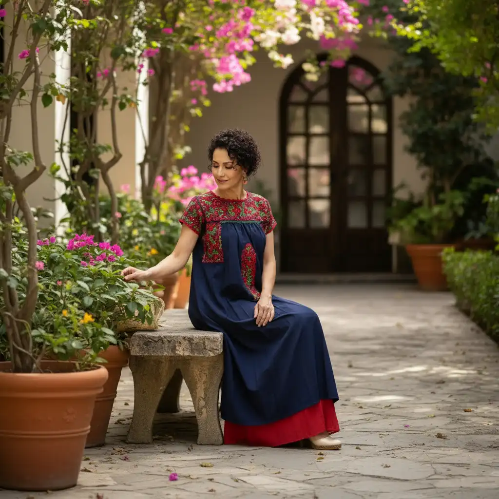 Vestido San Antonino jade - M - Imagen 3