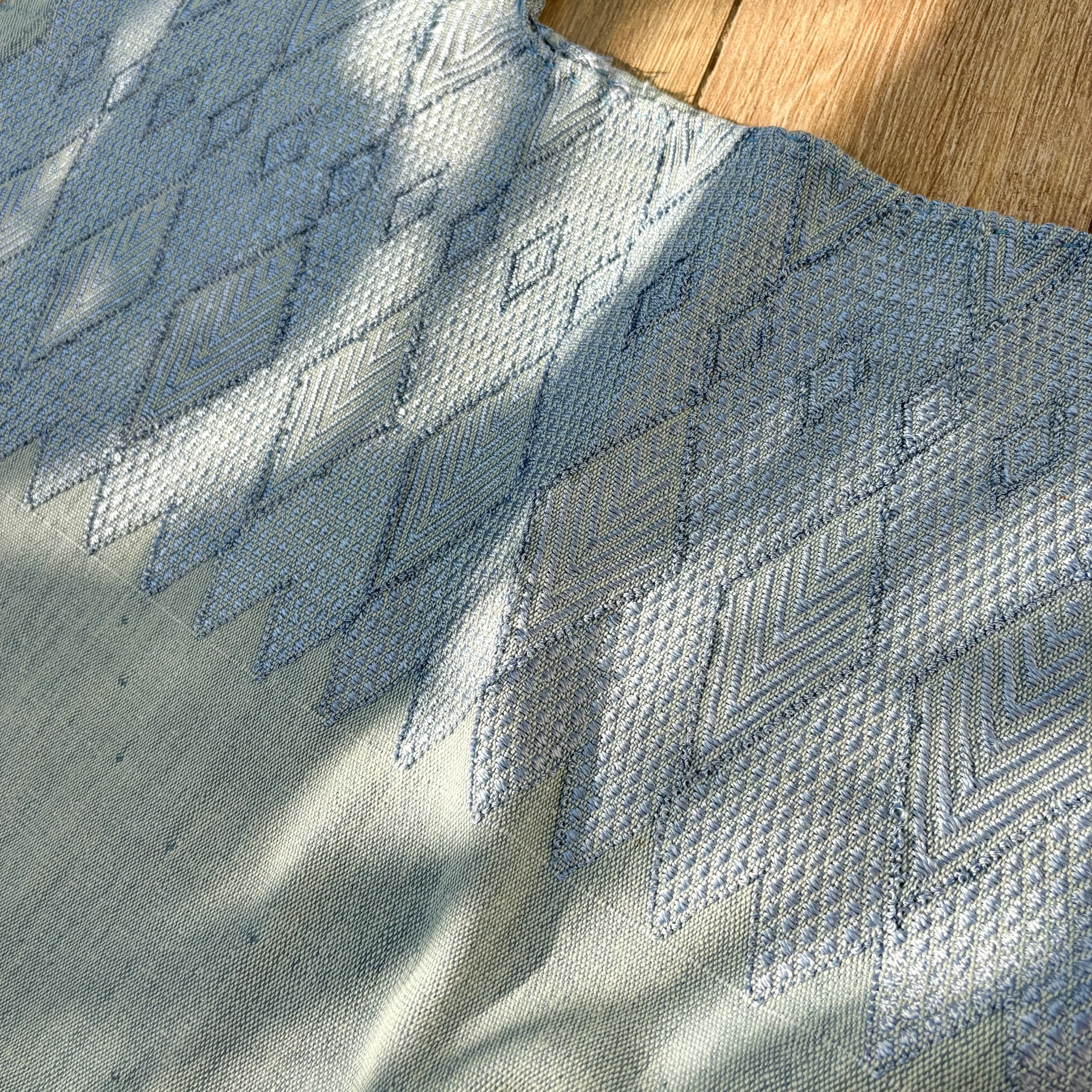 Huipil Carranza Corto cielo - XG - Imagen 3