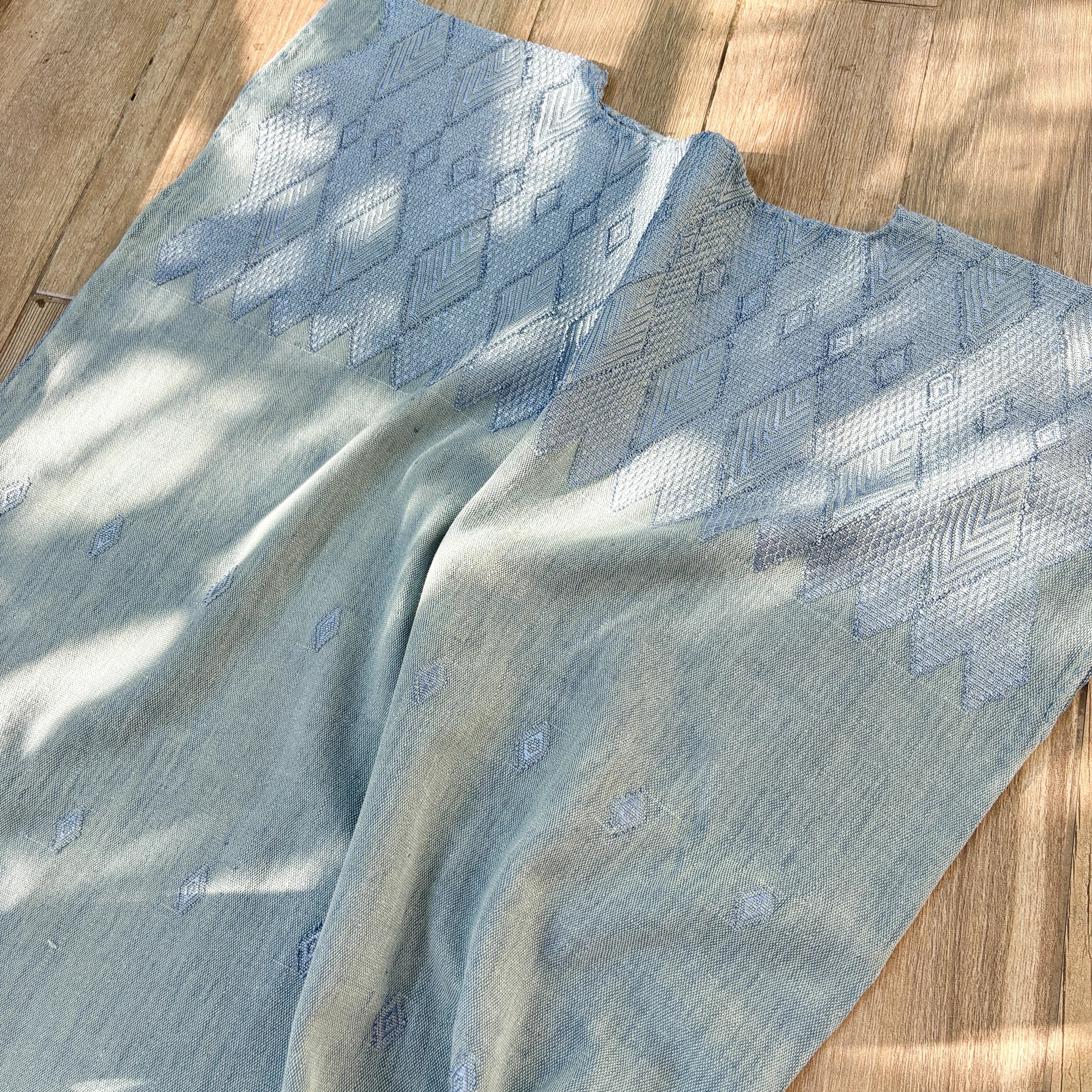 Huipil Carranza Corto cielo - XG - Imagen 4