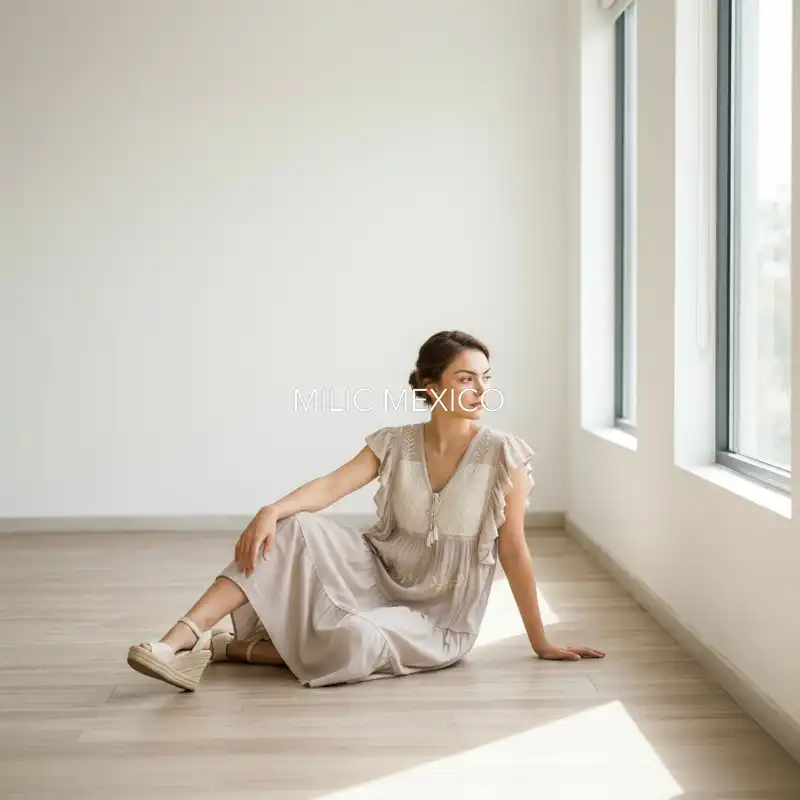 Vestido Anayeli beige - G - Imagen 2