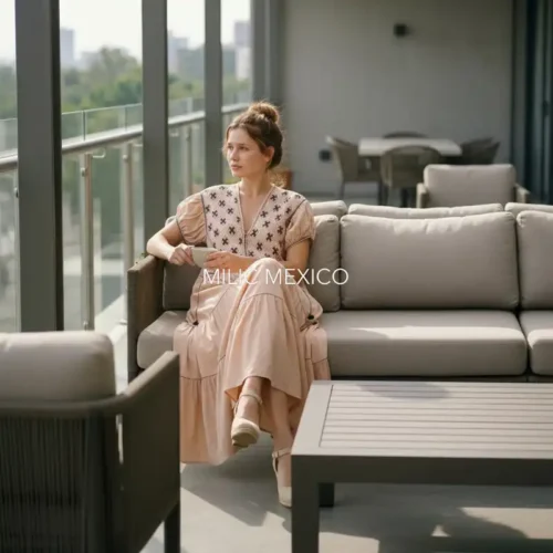 Vestido Martina beige - M