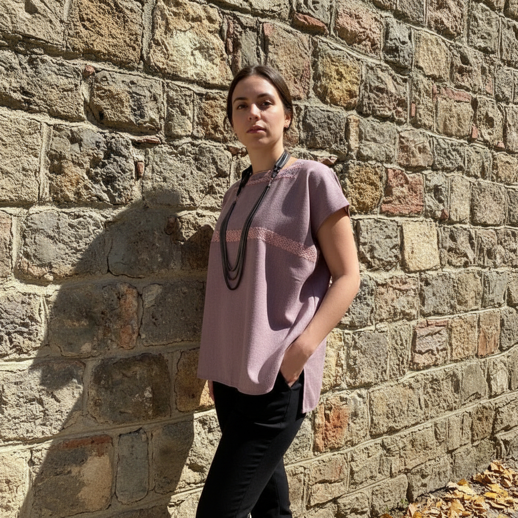 Blusa Aldama rosa - G - Imagen 2