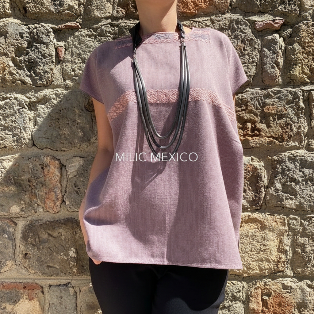 Blusa Aldama rosa - G